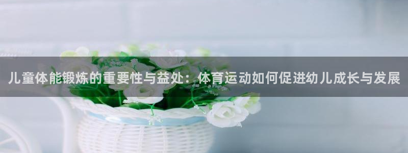 vsport体育官方正版app娱乐平台：儿童体能锻炼